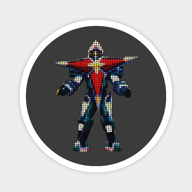 SAMURAI STAR MEGAZORD POWER RANGERS NINJA STORM Magnet by TSOL Games